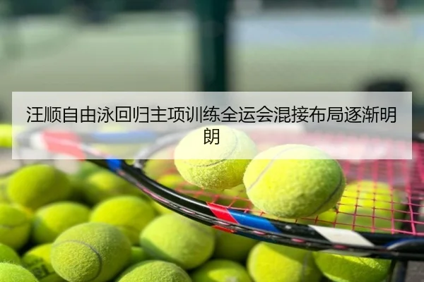 汪顺自由泳回归主项训练全运会混接布局逐渐明朗